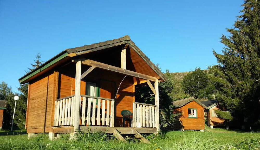 Domaine De L'Ours / Camping Lodge Saint-Urcize ภายนอก รูปภาพ
