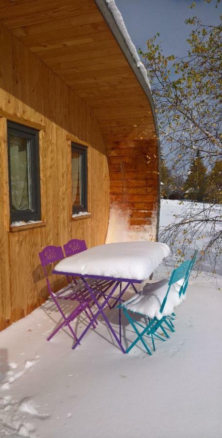 Domaine De L'Ours / Camping Lodge Saint-Urcize ภายนอก รูปภาพ